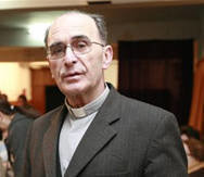 El sacerdote Emilio Velasco.