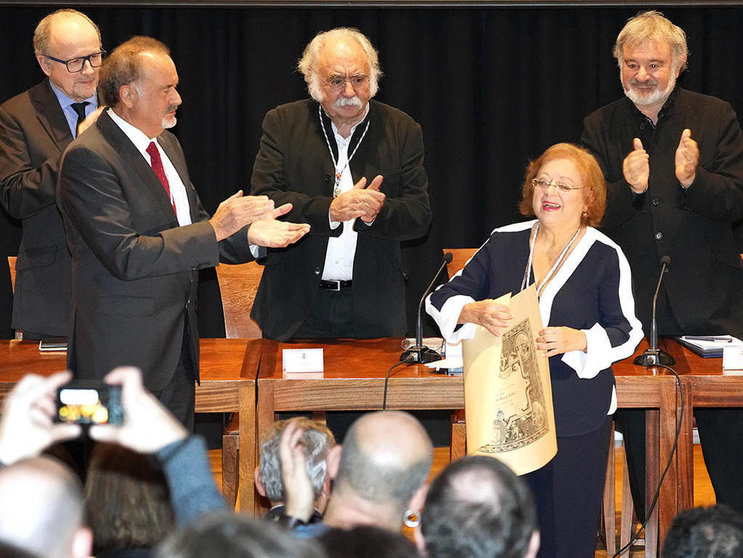 A nova académica de honra da institución está moi vencellada a Galicia, da que retratou a súa paisaxe e cultura durante máis de vinte anos 