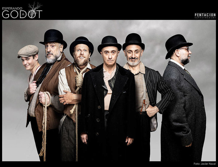 Esperando a Godot, de Samuel Beckett, interpretada por Pepe Viyuela, Alberto Jiménez, Juan Díaz, Fernando Albizu y Jesús Lavi bajo la dirección de Antonio Simón. 