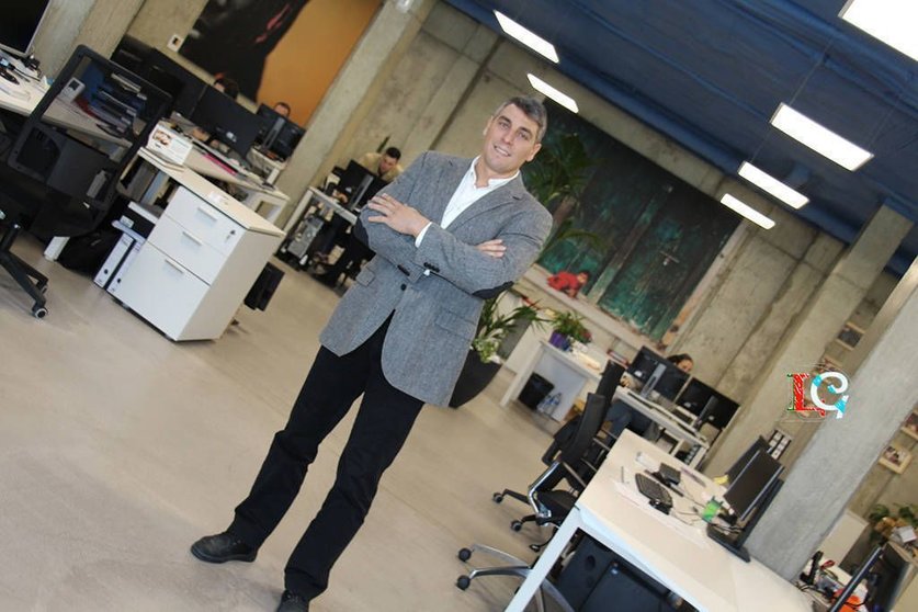 Sergio Fernández Costa, director de Enerta, en su sede en Pontevedra. 