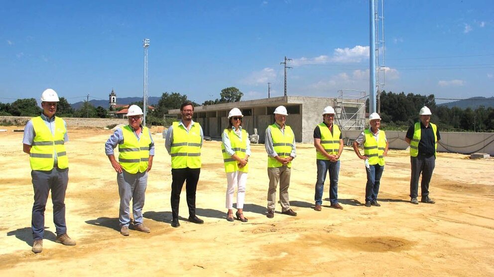 Executivo Municipal visitou o Futuro Campo Municipal de Freixo.