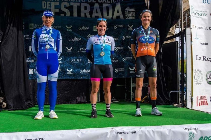 Aida Valiño, campeona élite de Galicia y Chus Barros, subcampeona.