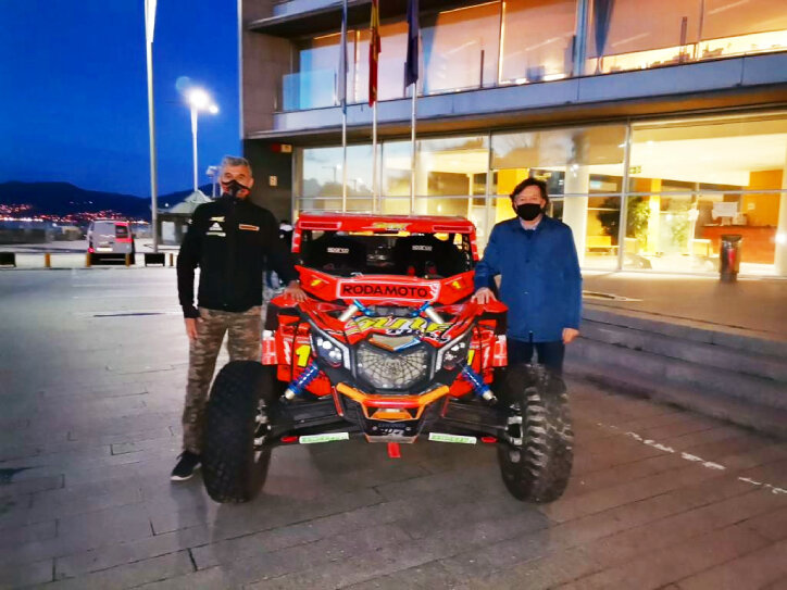 Tanto la Secretaría General para el Deporte como Galicia Calidade también patrocinarán la participación del monfortino Eduardo Iglesias en el Rally Dakar 2021, en este caso en la categoría de motos.