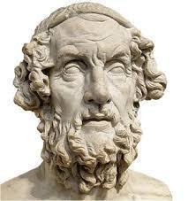 Homero. (Siglo VIII a.C.) Poeta griego al que se atribuye la autoría de la Ilíada y la Odisea, los dos grandes poemas épicos de la antigua Grecia.