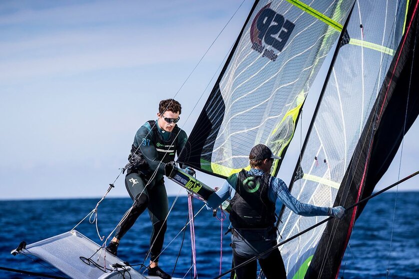 49er.- Diego Botín y Iago López-Marra.
MARÍA MUIÑA/RFEV.
