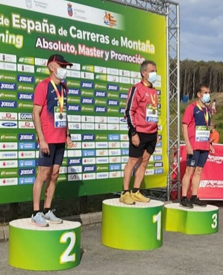 Jose Benito Gómez, bronce no Campionato de España de Montaña.