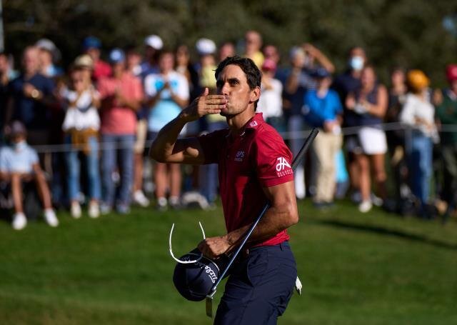 Rafael Cabrera-Bello llama a la puerta de la victoria en el ACCIONA Open de España presented by Madrid.