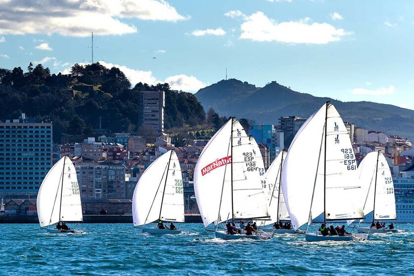  Espectaculares las mangas urbanas en Vigo. MARÍA MUÍÑA.