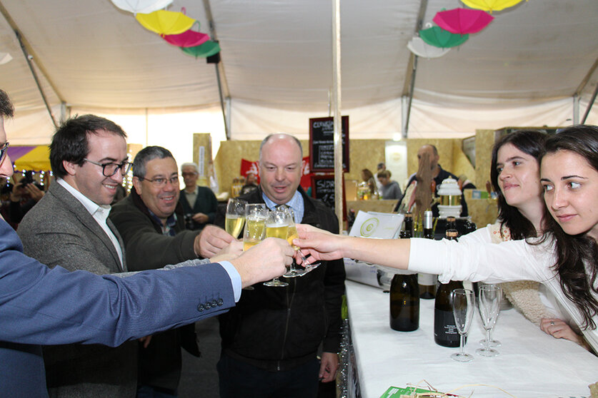 Brinde com Sidra na Feira 2017, em Ponte de Lima.