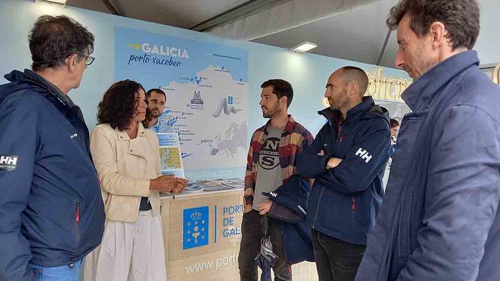 A presidenta de Portos de Galicia asiste ao Salón Grand Pavois de La Rochelle, a feira de referencia no mercado atlántico, onde a comunidade conta cun posto de promoción do sector e o sistema portuario autonómico.