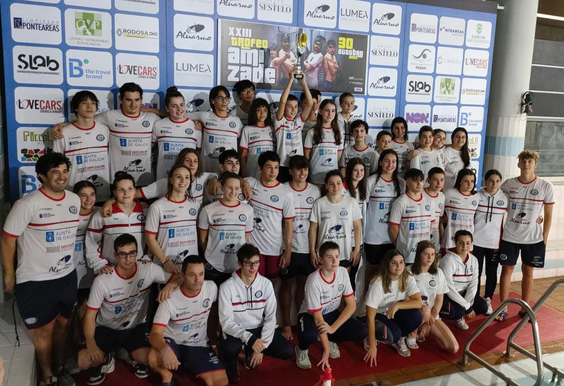 CNPonteareas faise co XXIII Trofeo Amizade de natación.