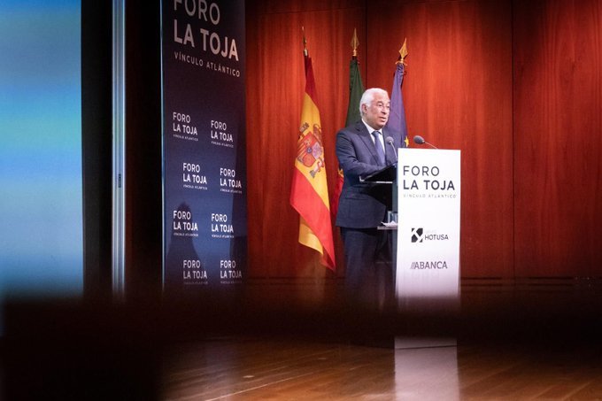 Primeiro-Ministro António Costa na sessão de encerramento do Forum La Toja - Vertente Atlantica, Lisboa, 8 fevereiro 2023.