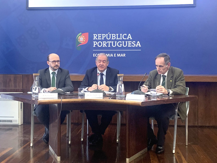 Ministro da Economia e do Mar, António Costa Silva, apresentou, em conferência de imprensa, as medidas para fazer face ao aumento do preço dos produtos alimentares, Lisboa.