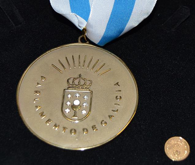 Medalla do Parlamento de Galicia.