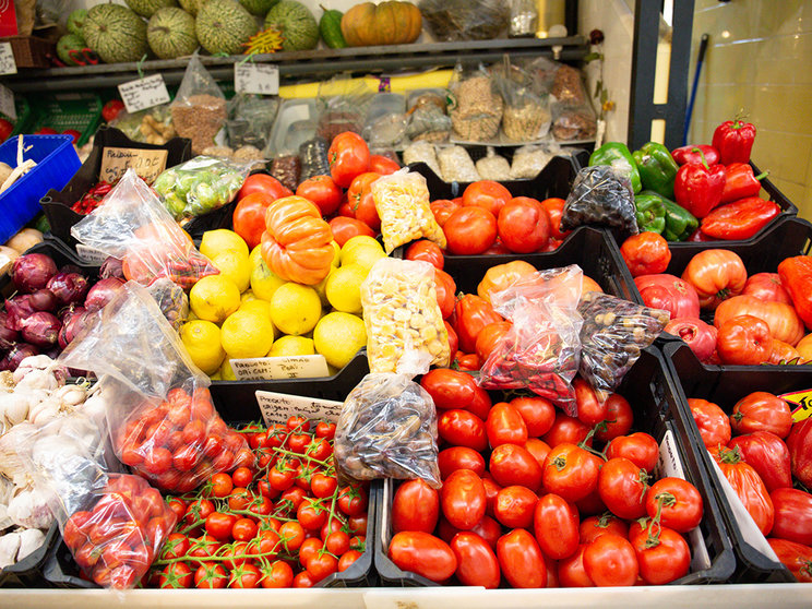 Mercado - hortícolas.