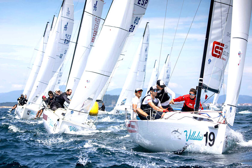 Campeonato de España J70 Isla de la Toja patrocinado por Villalia.
©Sailingshots by María Muiña Photography