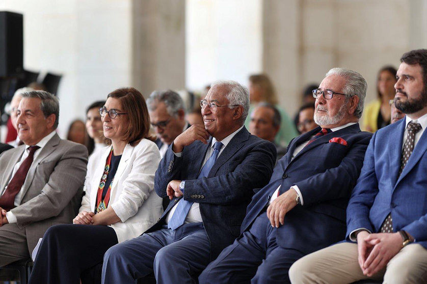 Primeiro-Ministro António Costa, Ministra Adjunta e dos Assuntos Parlamentares, Ana Catarina Mendes, e Secretário de Estado da Juventude e do Desporto, João Paulo Correia, Oeiras.