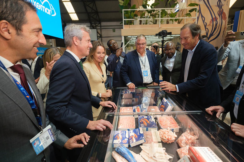 El presidente de la Xunta intervino hoy en la inauguración de la XXIV edición de la Feria Internacional de Productos del Mar Congelados, Conxemar.