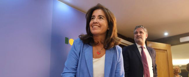 Ana Mendes Godinho, ministra do Trabalho, Solidariedade e Segurança Social.