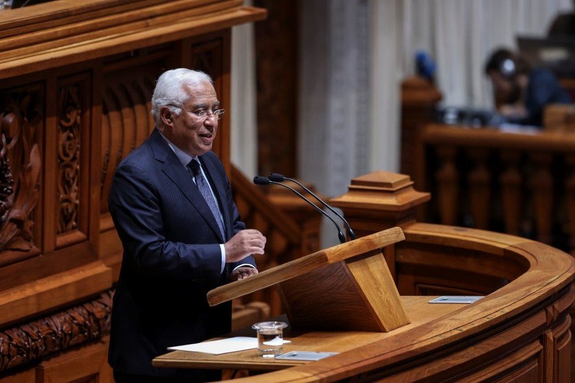 Primeiro-Ministro António Costa discursa na abertura do debate do Orçamento do Estado para 2024, Assembleia da República.