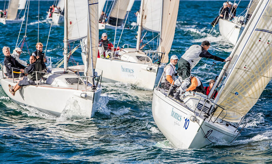 Baiona será escenario de la tercera y penúltima jornada de la Liga de Otoño Gestilar J80. ROSANA CALVO.