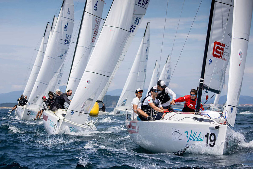 Campeonato de España J70 Isla de la Toja patrocinado por Villalia.
©Sailingshots by María Muiña Photography