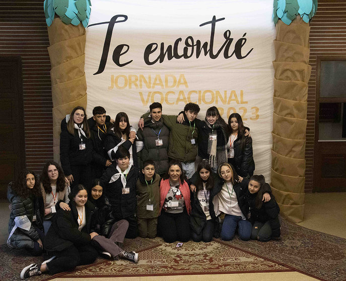 La delegación de Pastoral Vocacional organizó un encuentro para jóvenes a partir de 14 años, en el Seminario Mayor de Vigo. 2023. ARCHIVO.