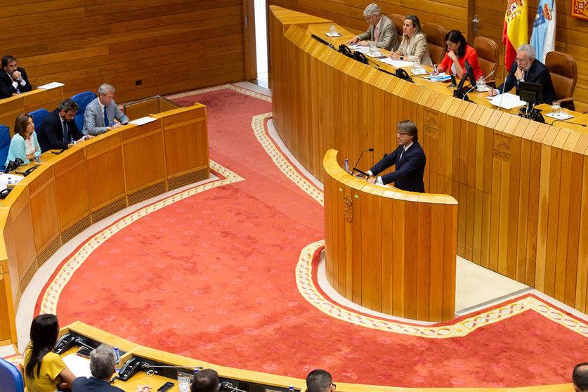 Miguel Corgos explicó que se trata de un techo de gasto elaborado a partir de previsiones prudentes, siguiendo las nuevas reglas fiscales europeas y con el incremento de la máxima capacidad de gasto.