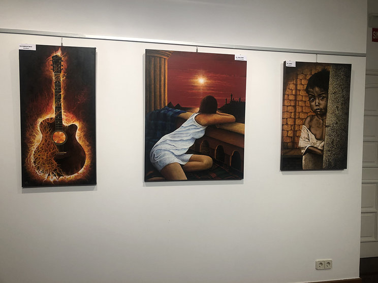 'Fantasías' se inaugura en la Sala de Exposiciones Palacete de Mendoza de Pontevedra.