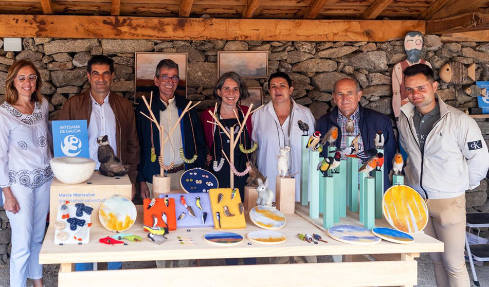 El director xeral de Comercio e Consumo, Gabriel Alén, participó esta mañana en la apertura del evento Artesanía de Galicia en la Ribeira Sacra.