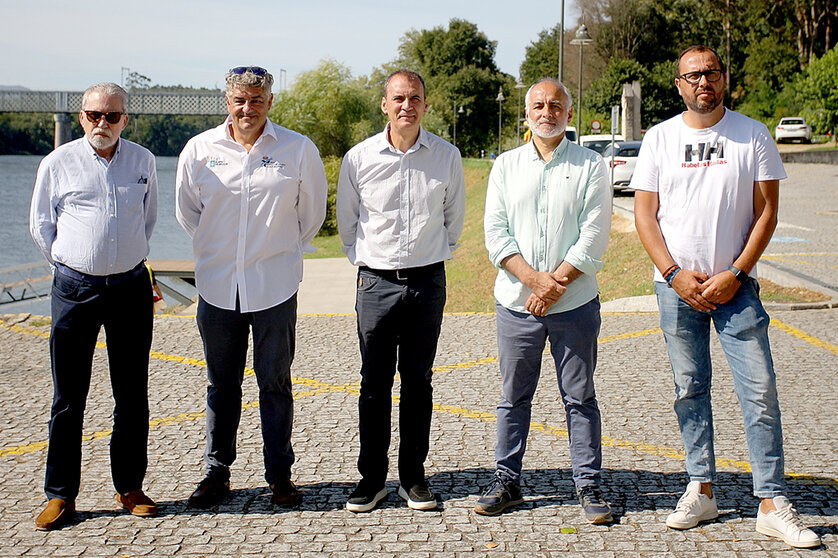 Cadaveira, Gago, Cabaleiro, Benavides y Estévez.