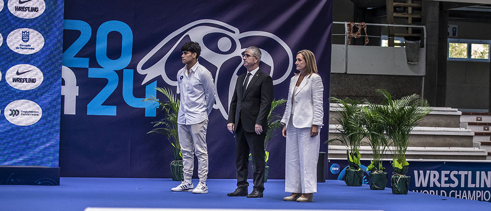 Luisa Sánchez asistió a la emocionante ceremonia de clausura.