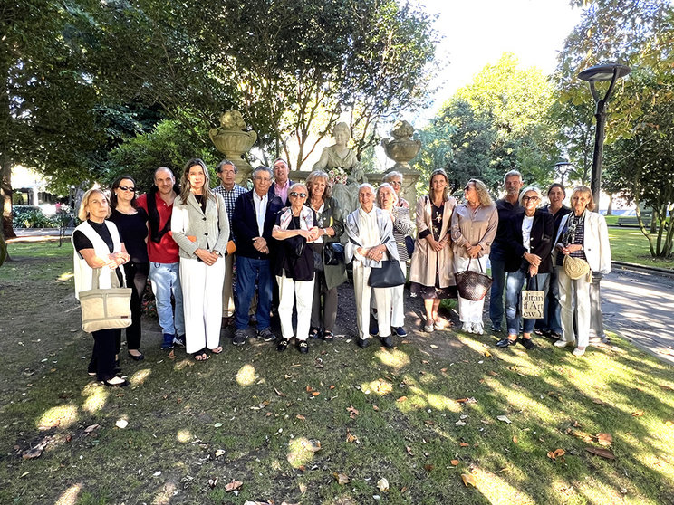 Todos los intervinientes en este homenaje a Emilia Pardo Bazán.