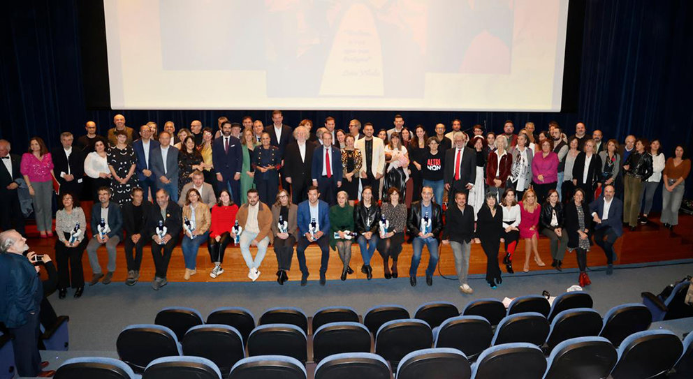 El conselleiro de Cultura, Lingua e Xuventude participa en el acto de entrega de unos galardones que reconocen la excelencia en la creación cultural desde 1978,