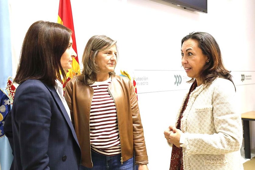 Las diputadas Belén Cachafeiro y María Ramallo.