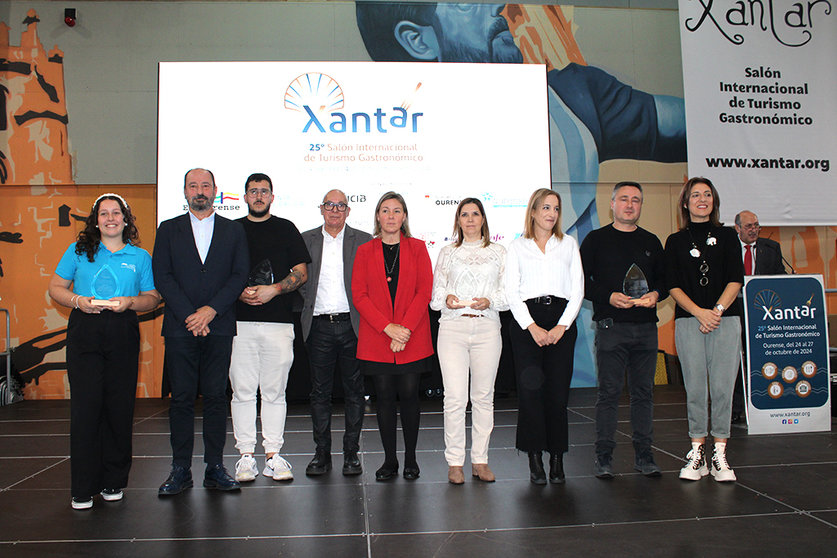 Los premiados en Xantar.