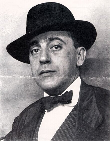 Ramón Cabanillas, en 1913.