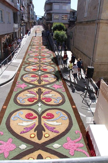 Una de las alfombras del Corpus Christi de este año 24.