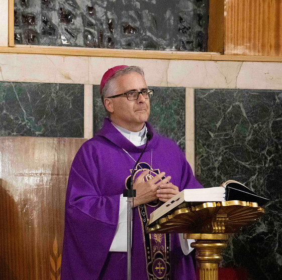 Mons. Antonio Valín, obispo de Tui-Vigo.