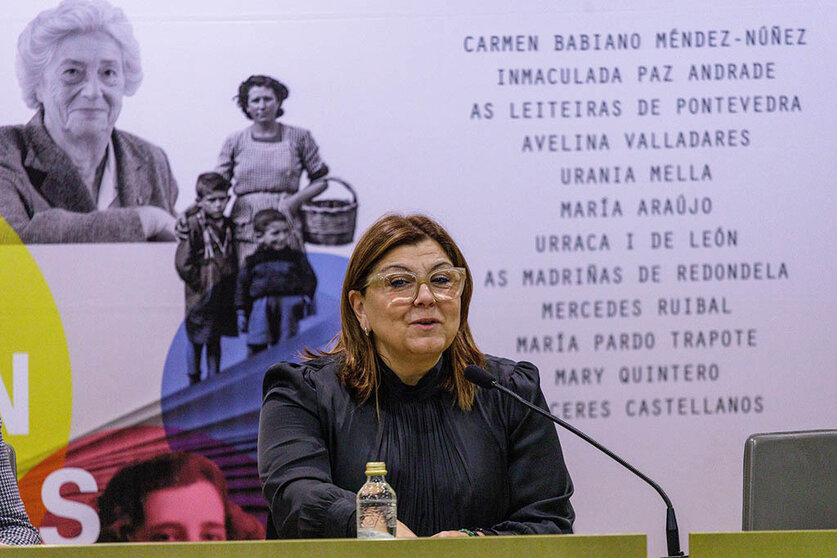 Sandra Bastos. El ciclo 'Aquí faltan páxinas' continúa recuperando historias de mujeres olvidadas, como la de María Araújo.