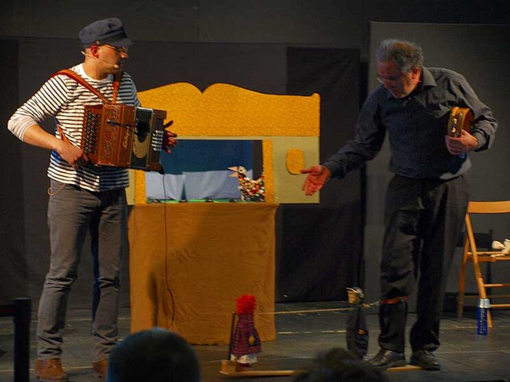 Obra teatral infantil 'O galo Quirico e os seus amigos'.