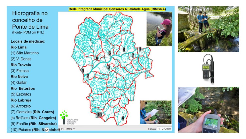RIMSQA - Rede Integrada Municipal de Sensores de Qualidade da Água.