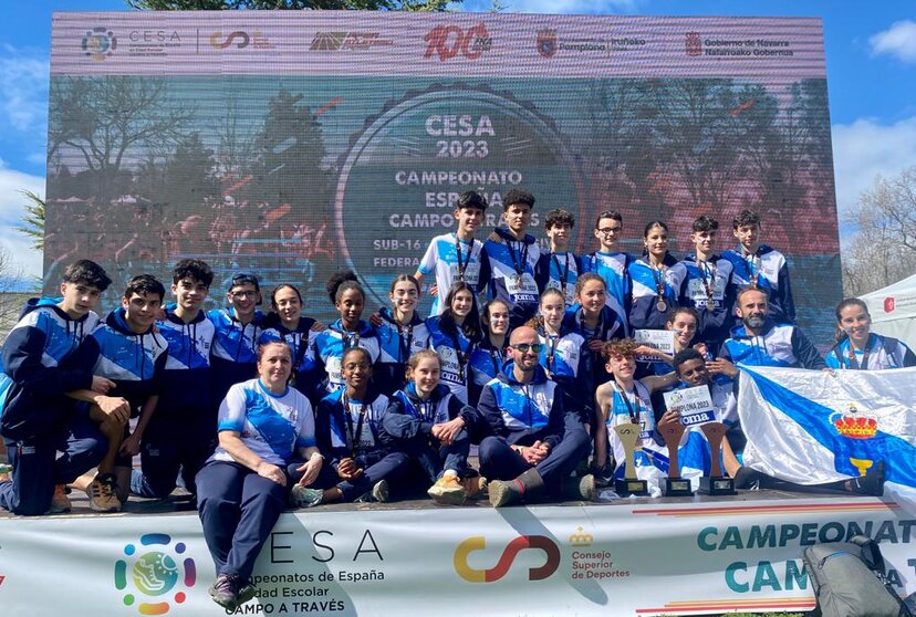 62 atletas gallegos a la conquista del Campeonato de España de Campo a Través.