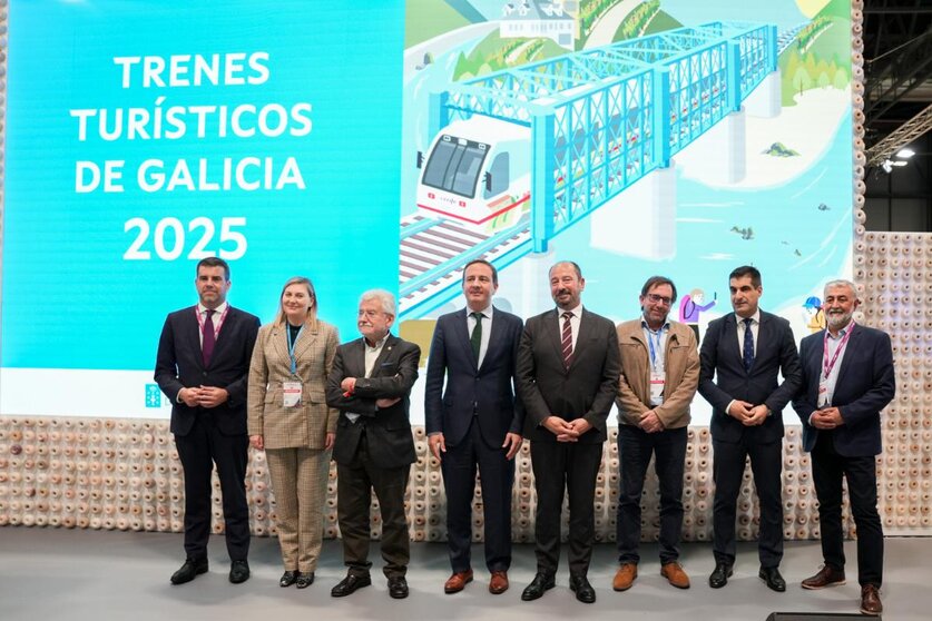 Autoridades gallegas en FITUR.