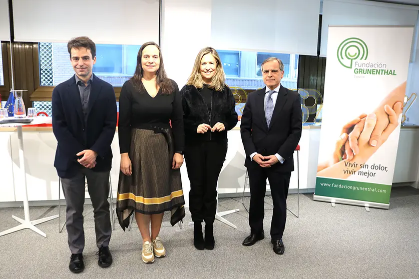 Daniel ujiwara, Ana Martíns, Carina Escobar y Alberto Muelas.