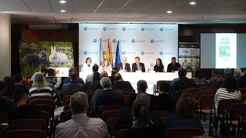 Jornada técnica de cunicultura en Abanca Cimag-GandAgro 2023. ARCHIVO.