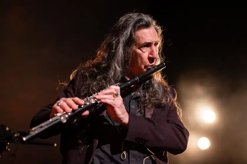 Jorge Pardo, leyenda del flamenco-jazz y ganador de un Grammy. © JOSÉ CALDEIRA.